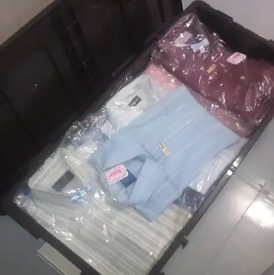 レンタル倉庫内に保管されていたご主人の遺品