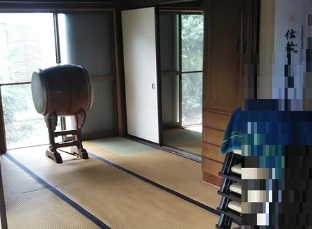檀家の和室