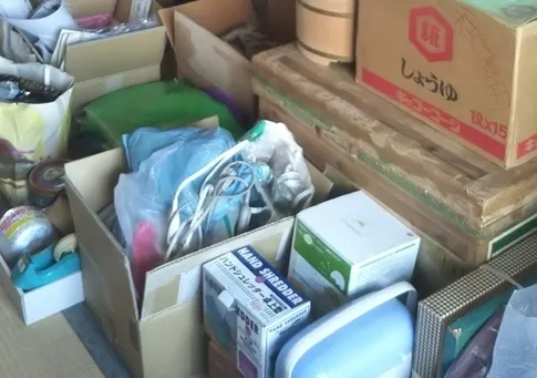 押し入れから出した遺品