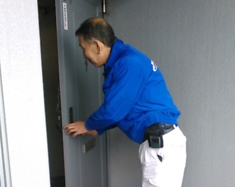 訪問見積もりの光景