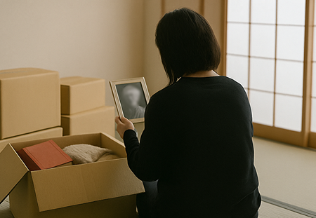 故人の想い出に向き合うのがつらい