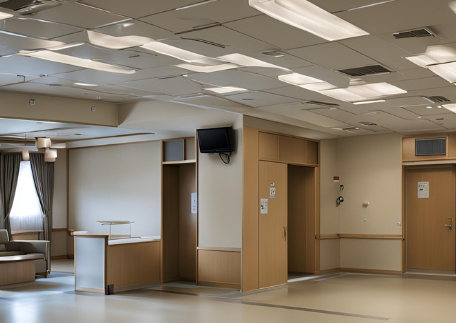 介護ホーム内の光景