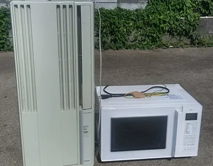 エアコン・電子レンジの回収