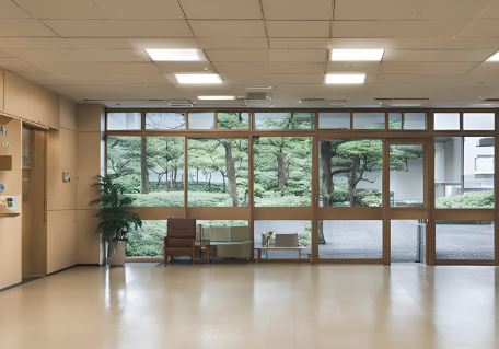 介護ホーム内の光景