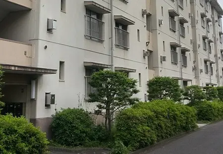 現場があった東久留米市の集合住宅