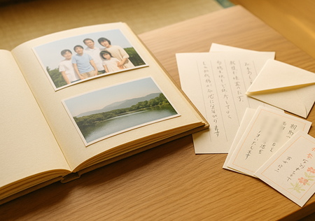 写真と手紙