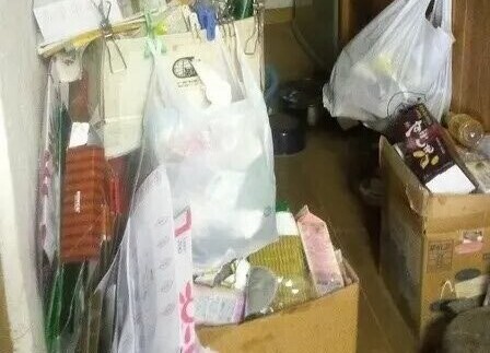 ゴミ屋敷化した台所