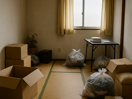 部屋の動線を確保