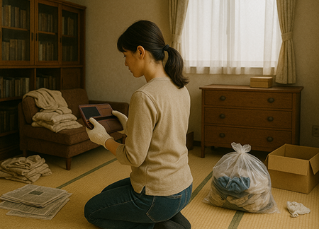 貴重品の選別